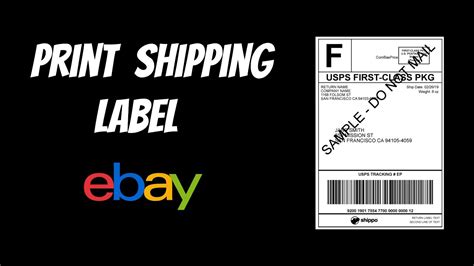 how to print a shipping label on ebay: the art of crafting your unique shipping journey