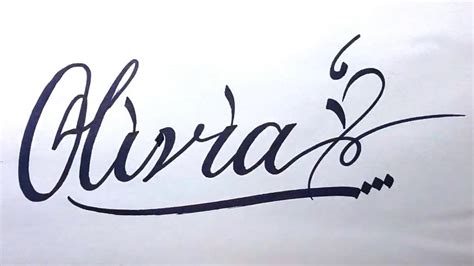 How to Write Olivia in Cursive: A Creative Exploration